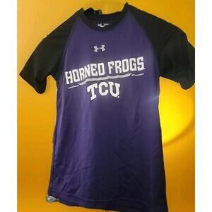 Women’s Under Armour TCU Horned Frogs College X-Small NWT A97 Excellent Shirt